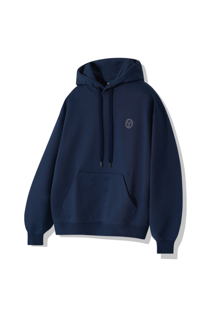 [L] 우왁굳즈 오뱅 아르체타 네이비 후드+팬츠 이미지