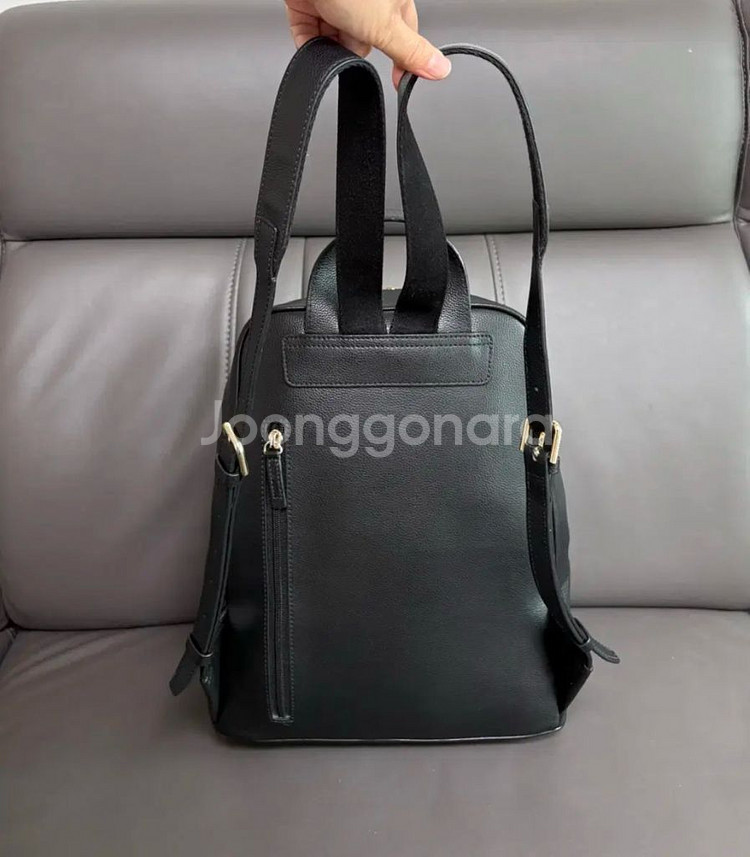 빈폴 애니백팩.천연소가죽(블랙.정품--4