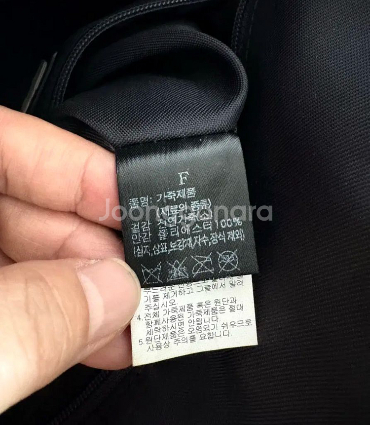 빈폴 애니백팩.천연소가죽(블랙.정품--7