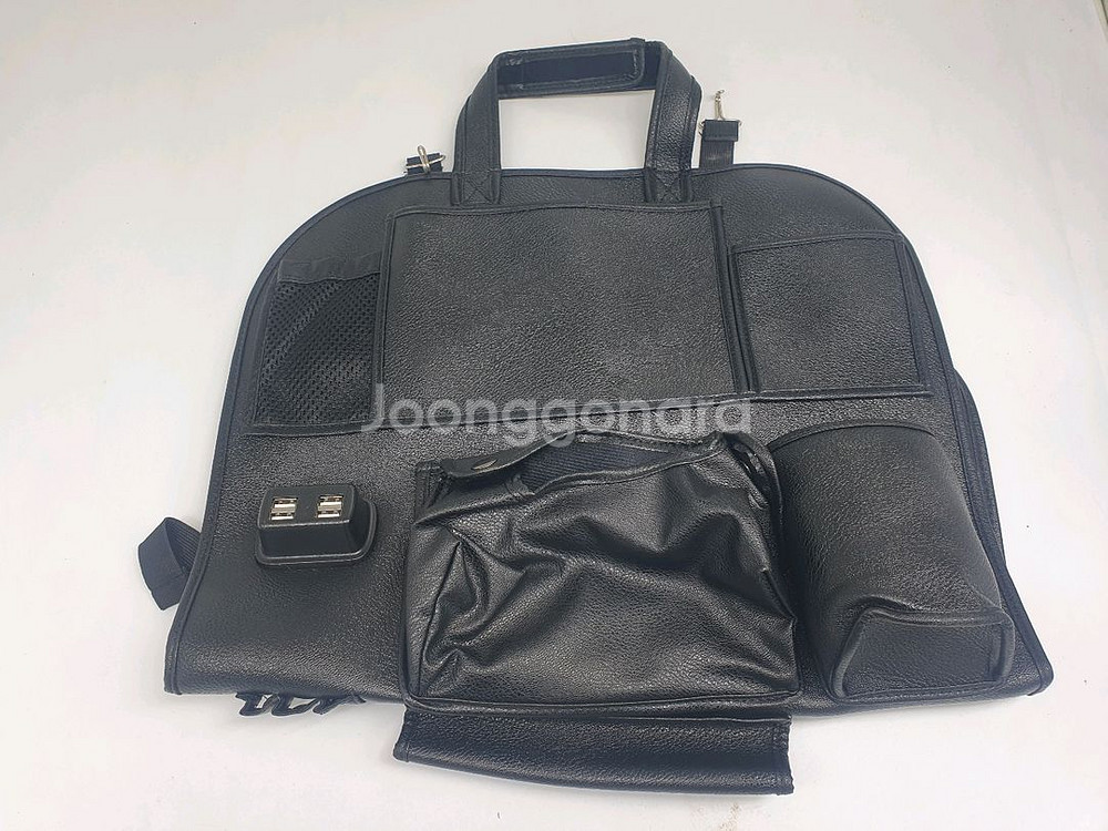 차량용 가죽 시트 뒷정리함--1