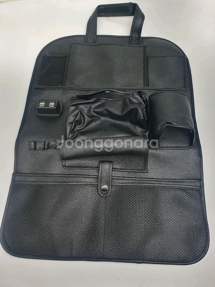 차량용 가죽 시트 뒷정리함--2