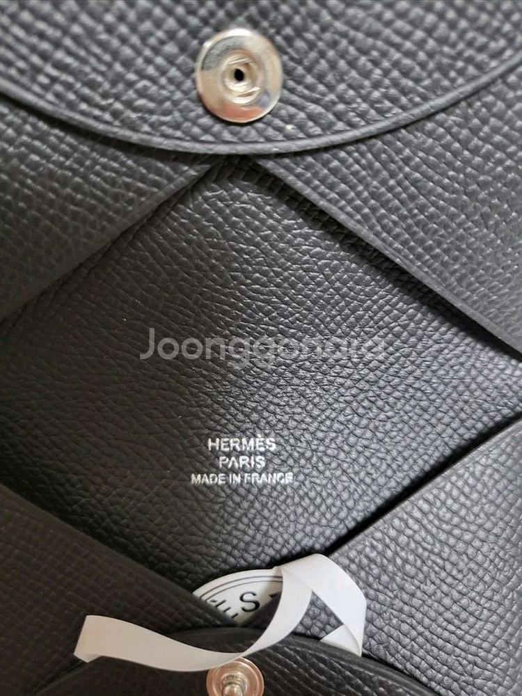 에르메스 칼비 카드지갑 카드홀더 누아 (블랙)--3