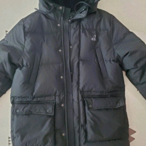 캉골 다운 패딩 블랙