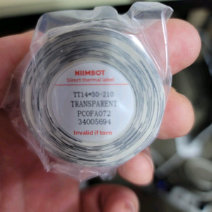 님봇 라벨지 투명 14*30 6개일괄