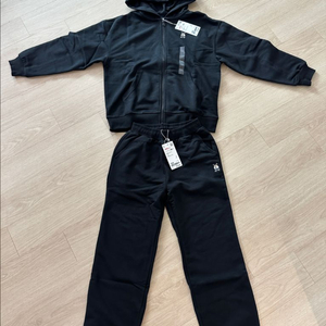 스파오키즈 2way 후드집업 + 조거팬츠 150 새상품