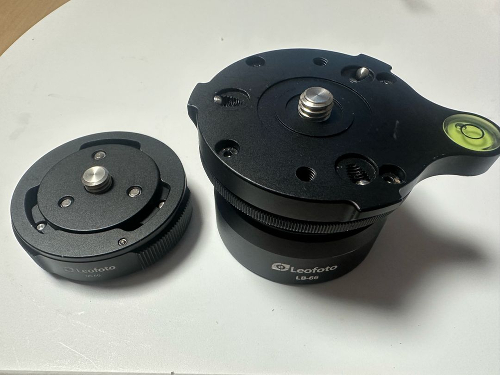 레오포토 LB-66 레벨링 베이스 QS-60 퀵 릴리스--1