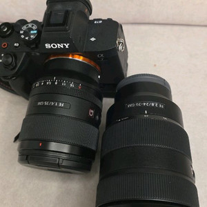 소니 A7 IV & FE 1.4/35 GM & FE 2