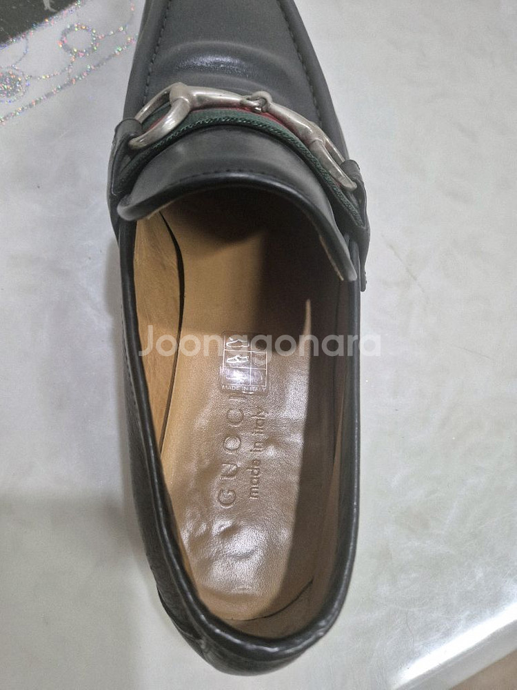 구찌 홀스빗 로퍼 블랙 41사이즈--2