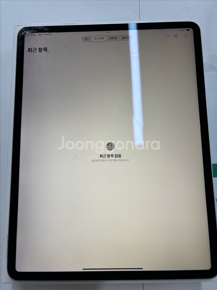 아이패드프로 12.9 4세대 256 wifi 스그 액파--3