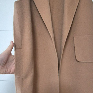 모100% 핸드메이드 롱 베스트 조끼 55~66