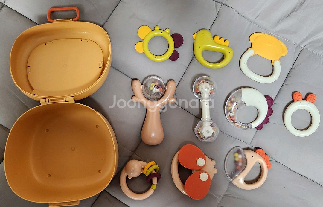 해피데이 아기.유아 딸랑이 10세트 보관함 포함세트--4