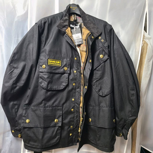 barbour 바버 인터내셔널 a7 블랙 왁스 자켓