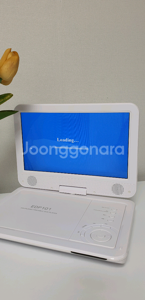 EDUPLAYER 휴대용 DVD 플레이어 (부품용)--1