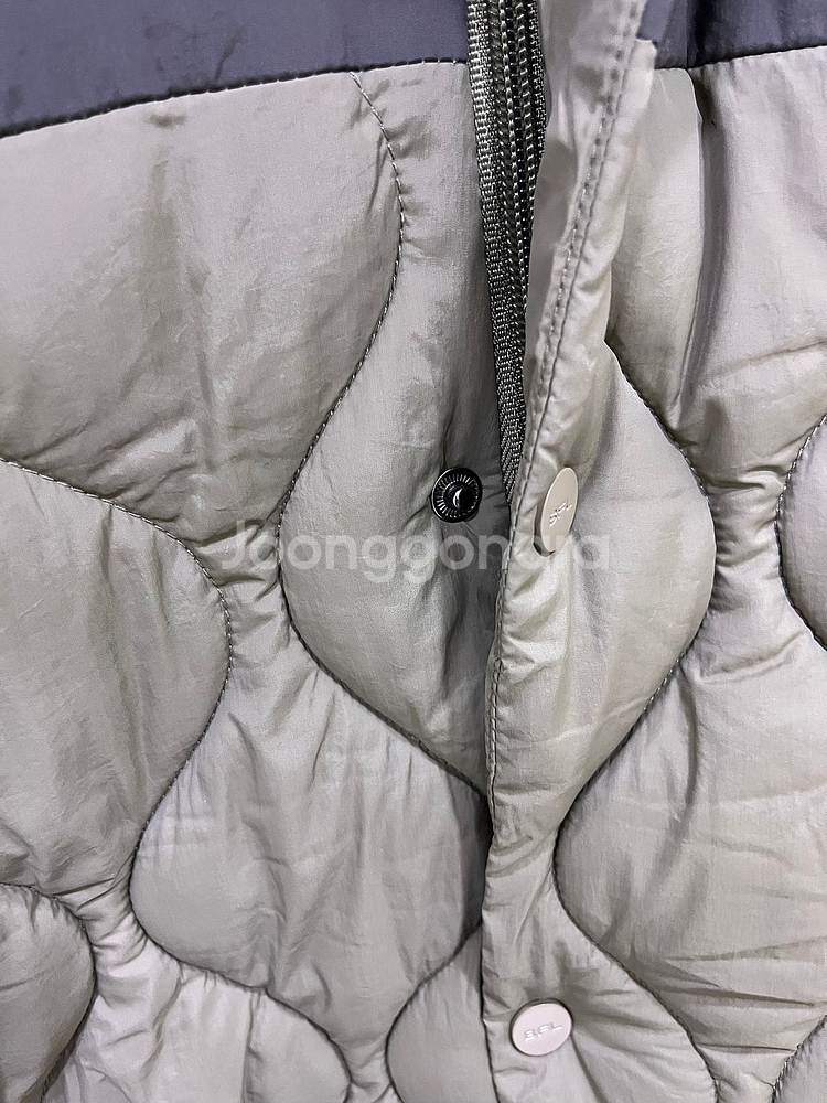 버팔로 양털배색 패딩점퍼 (웰론소재)--4