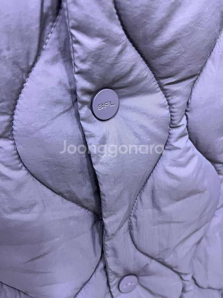 버팔로 양털배색 패딩점퍼 (웰론소재)--5