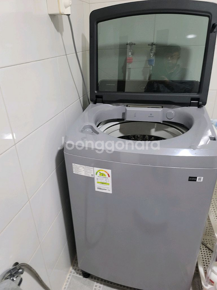 삼성통돌이 버블 세탁기 14kg (4개월 사용 새제품)--1