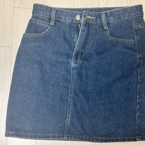 청치마 청스커트 데님 스커트 L