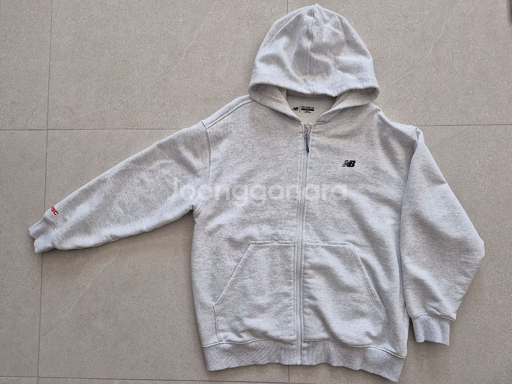 뉴발란스키즈 후드집업 165호--4