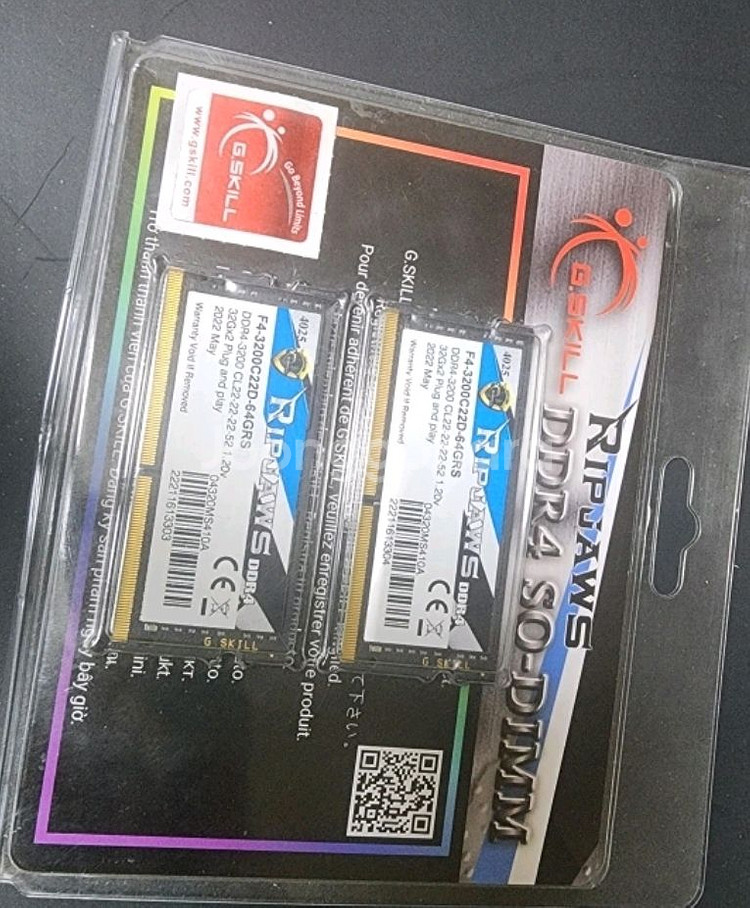 DDR4 지스킬 립조스 pc3200 32GB 2개 세트--0