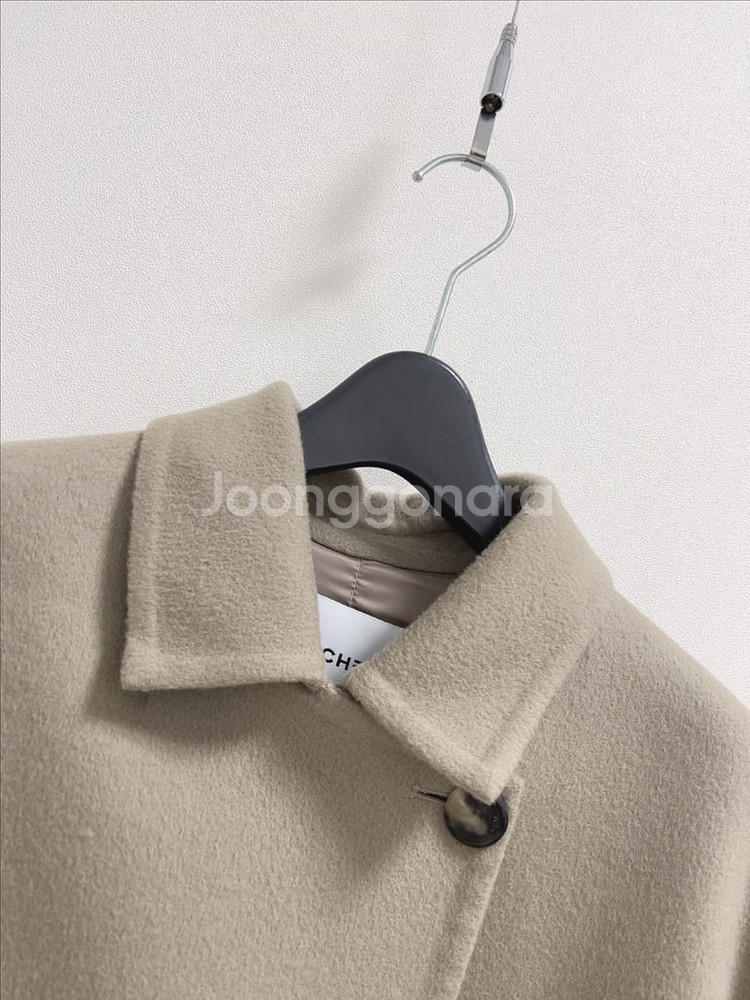 더케미 울 100 핸드메이드 숏 더블 홀 자켓--1