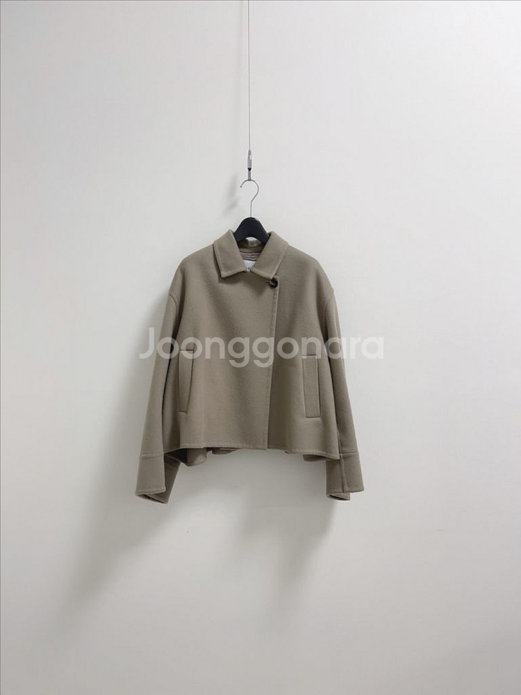 더케미 울 100 핸드메이드 숏 더블 홀 자켓--0