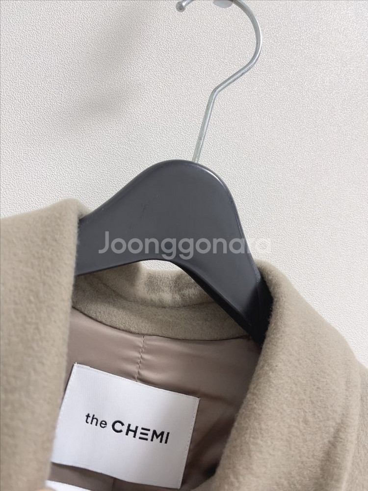 더케미 울 100 핸드메이드 숏 더블 홀 자켓--2