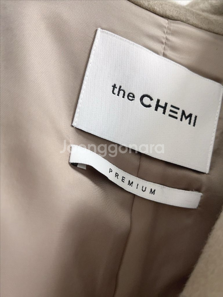 더케미 울 100 핸드메이드 숏 더블 홀 자켓--3