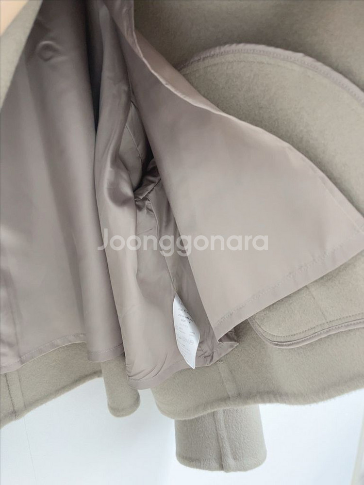 더케미 울 100 핸드메이드 숏 더블 홀 자켓--6