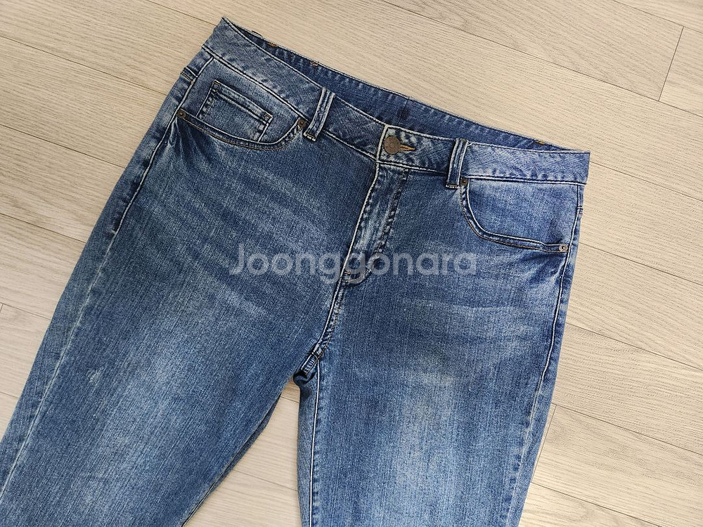 (35)게스 남성 스판 데님팬츠--1