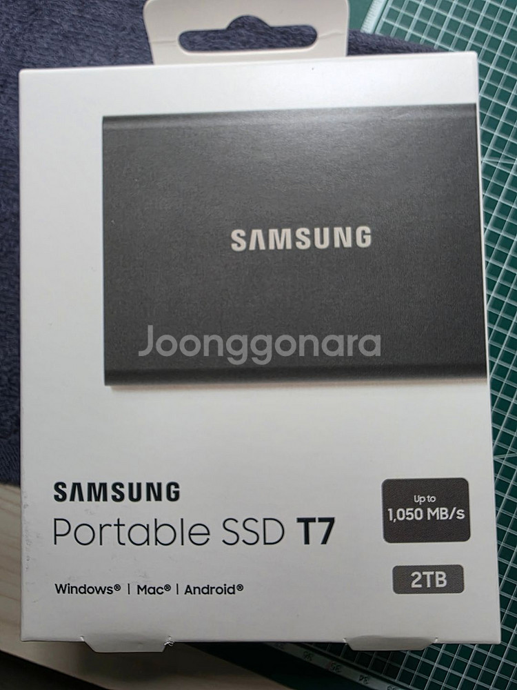 삼성 Portable SSD T7 (2TB) 미개봉--0