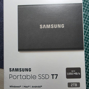 삼성 Portable SSD T7 (2TB) 미개봉