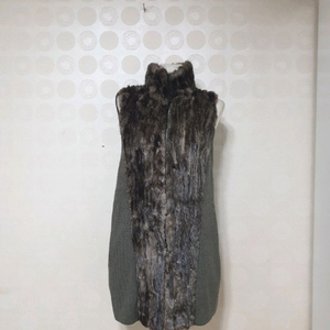 밍크조끼66/밍크66/롱조끼66/니트조끼66/롱니트66