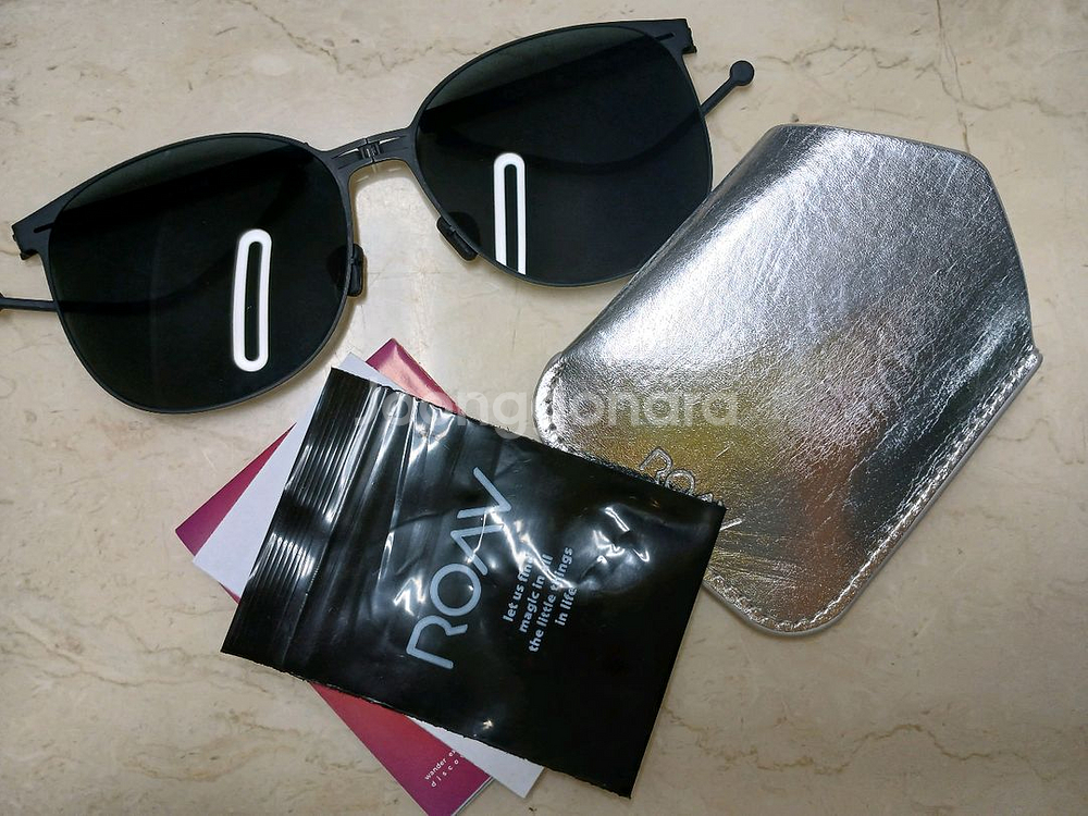 [로아브 선글라스] 샤를리즈, 접이식 선글라스--0