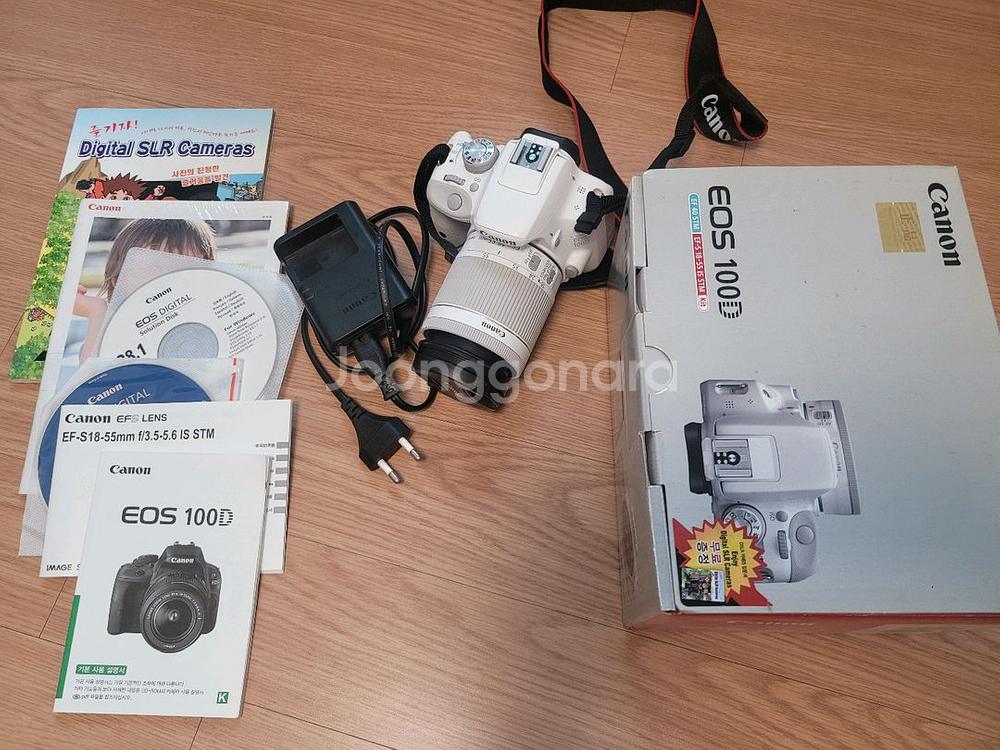 캐논 100d + 18-55mm is stm 렌즈--0