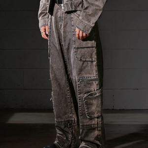 [새상품] 빅유니온 코팅 엠 지퍼 메이크 오버 팬츠