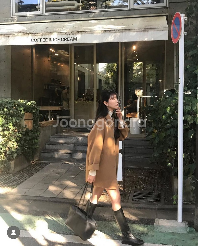 아카이브제이투유 캐시미어 하프코트 카멜--0