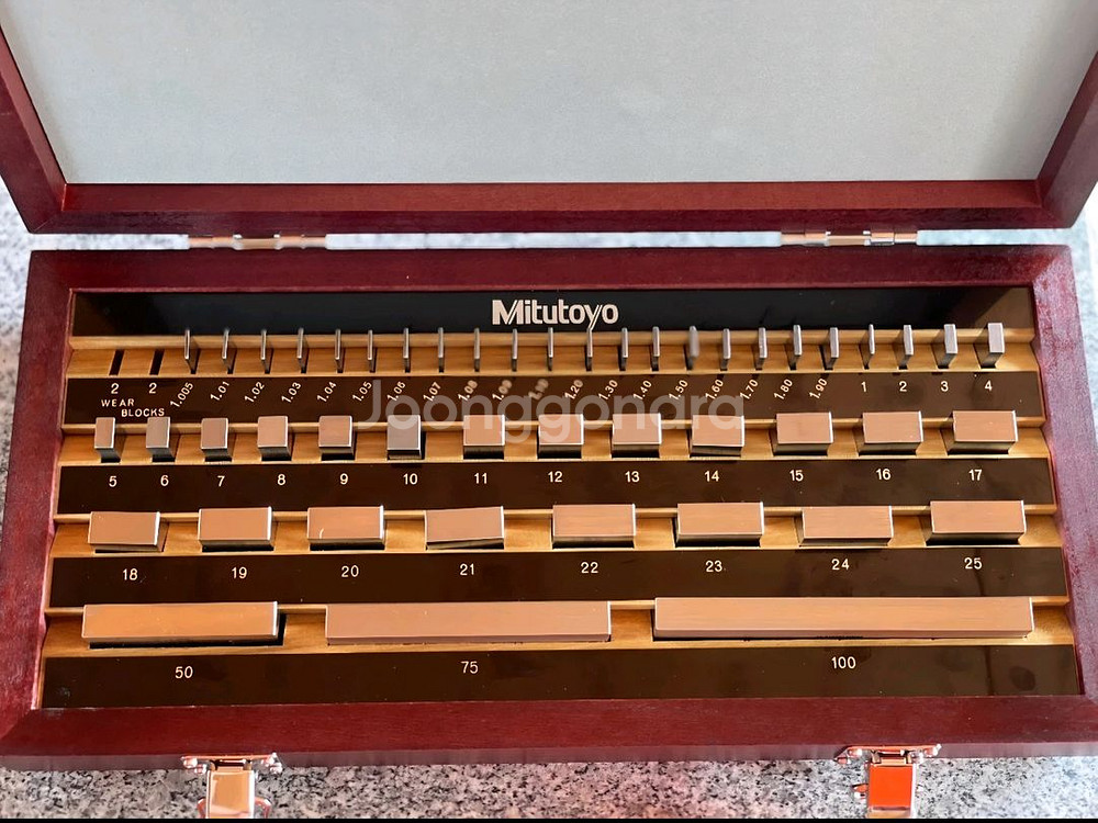 Mitutoyo GAUGE BLOCK SET 47품-2--1