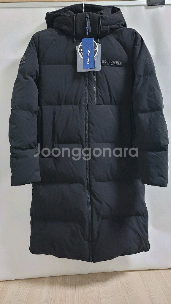 새상품)디스커버리 여성 구스다운 롱패딩 85~100--0