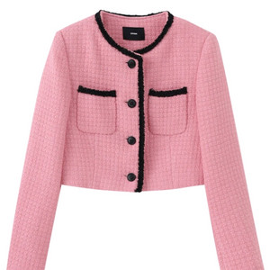 새상품) 에트몽 핑크 트위드자켓 s사이즈 팔아요