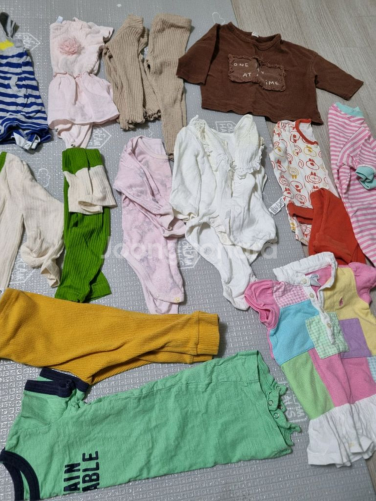 돌전후 아기옷 일괄 여아옷 80사이즈--4