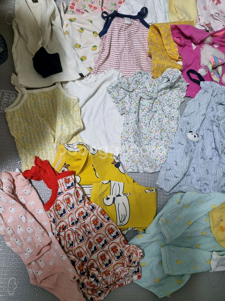 돌전후 아기옷 일괄 여아옷 80사이즈--2