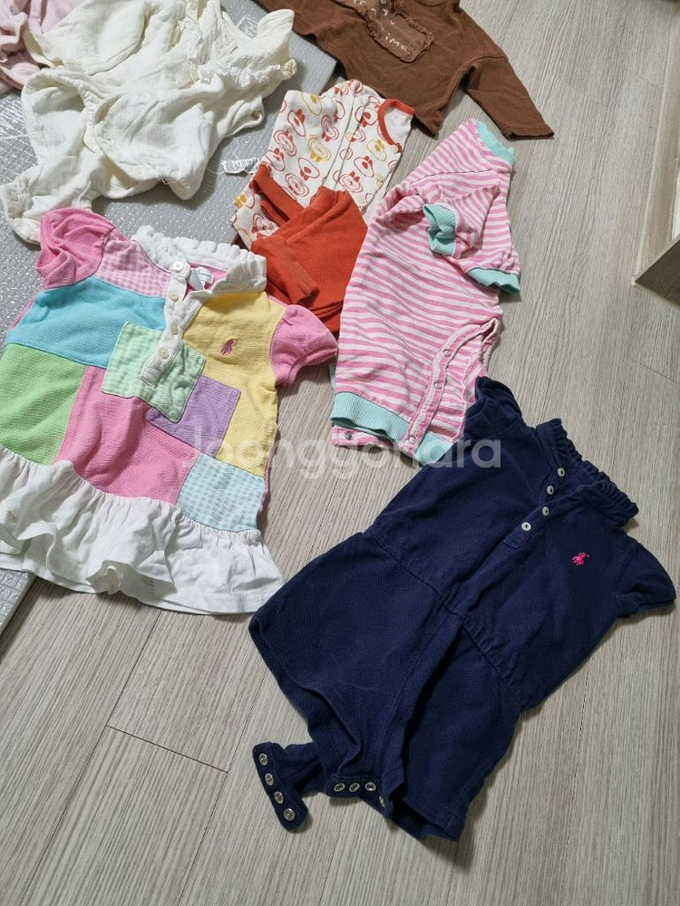 돌전후 아기옷 일괄 여아옷 80사이즈--5