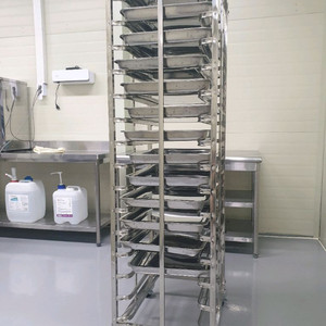 스탠 15단 빵랙/스텐 트레이 싸게 팝니다