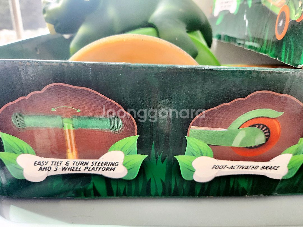 (유아동퀵보드)공룡퀵보드/공룡헤드디자인/유아퀵보드--6