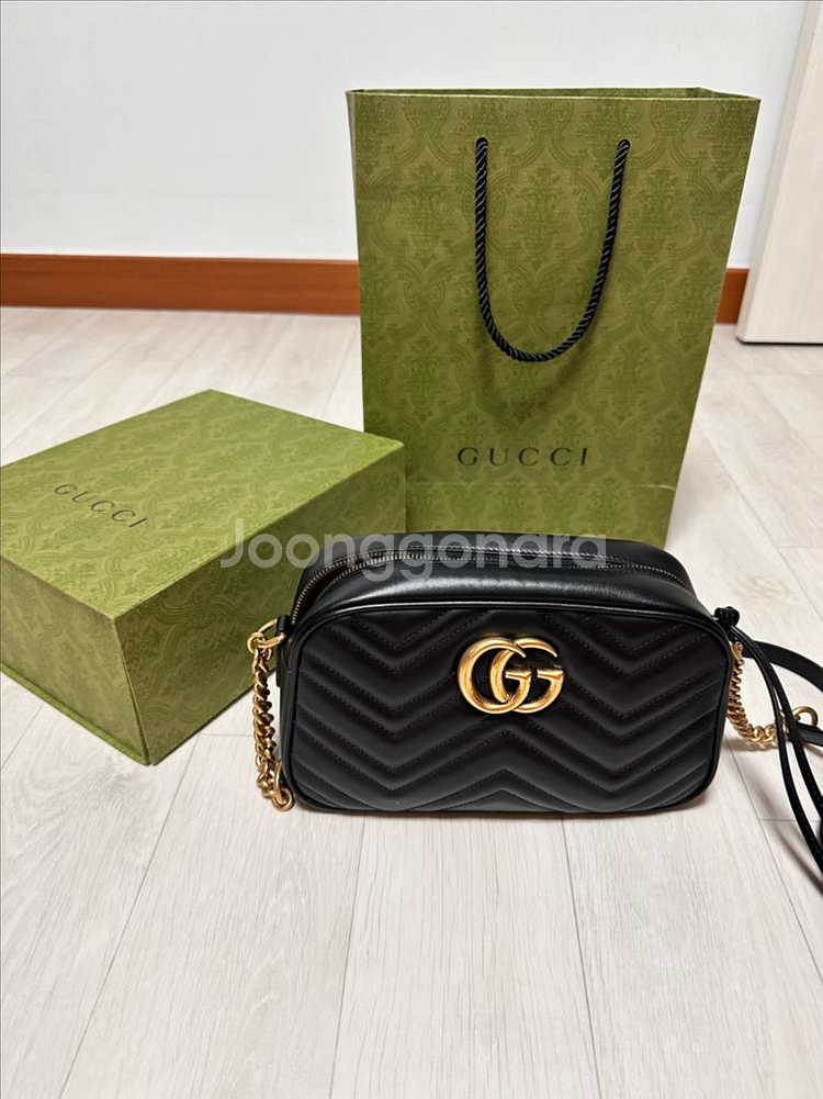 구찌 마틀라쎄 스몰 크로스--0