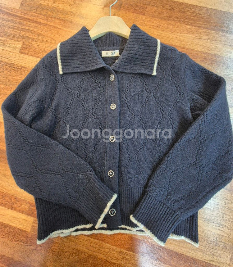 SJ SJ 모+캐시미어 카라 가디건--0