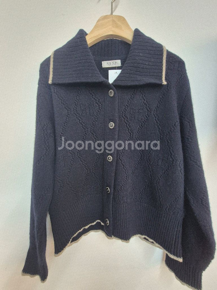 SJ SJ 모+캐시미어 카라 가디건--2
