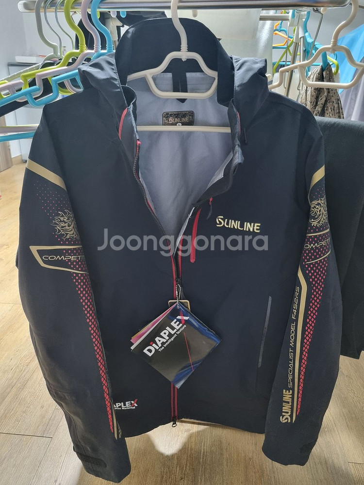 선라인 4계절낚시복suw-22301블랙L사이즈--1