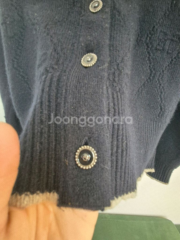 SJ SJ 모+캐시미어 카라 가디건--12