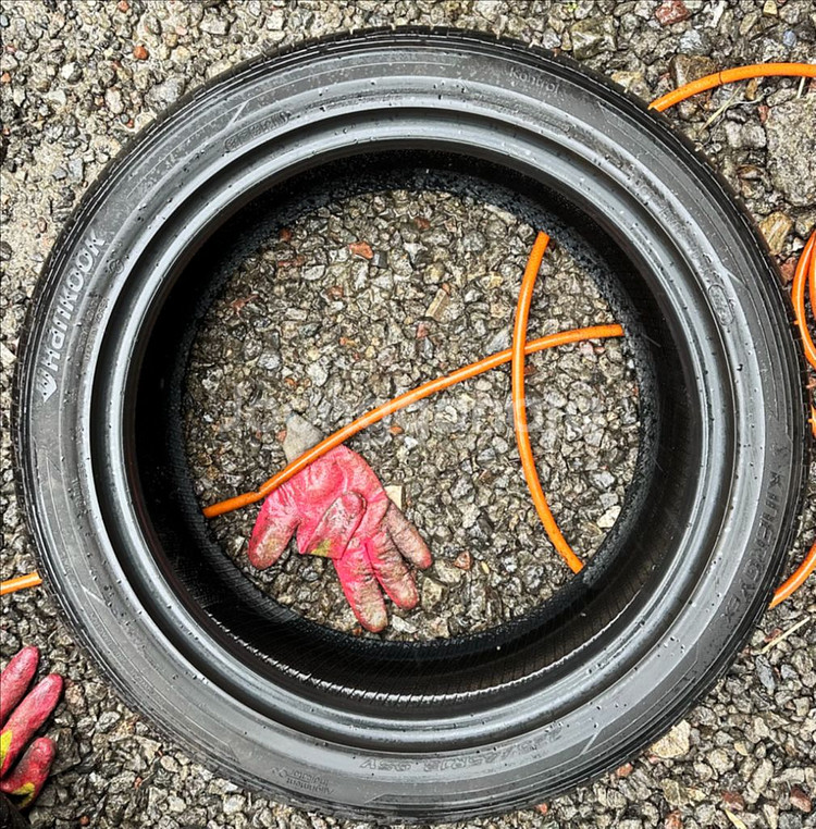 225 45 18한국중고타이어2개2254518--2